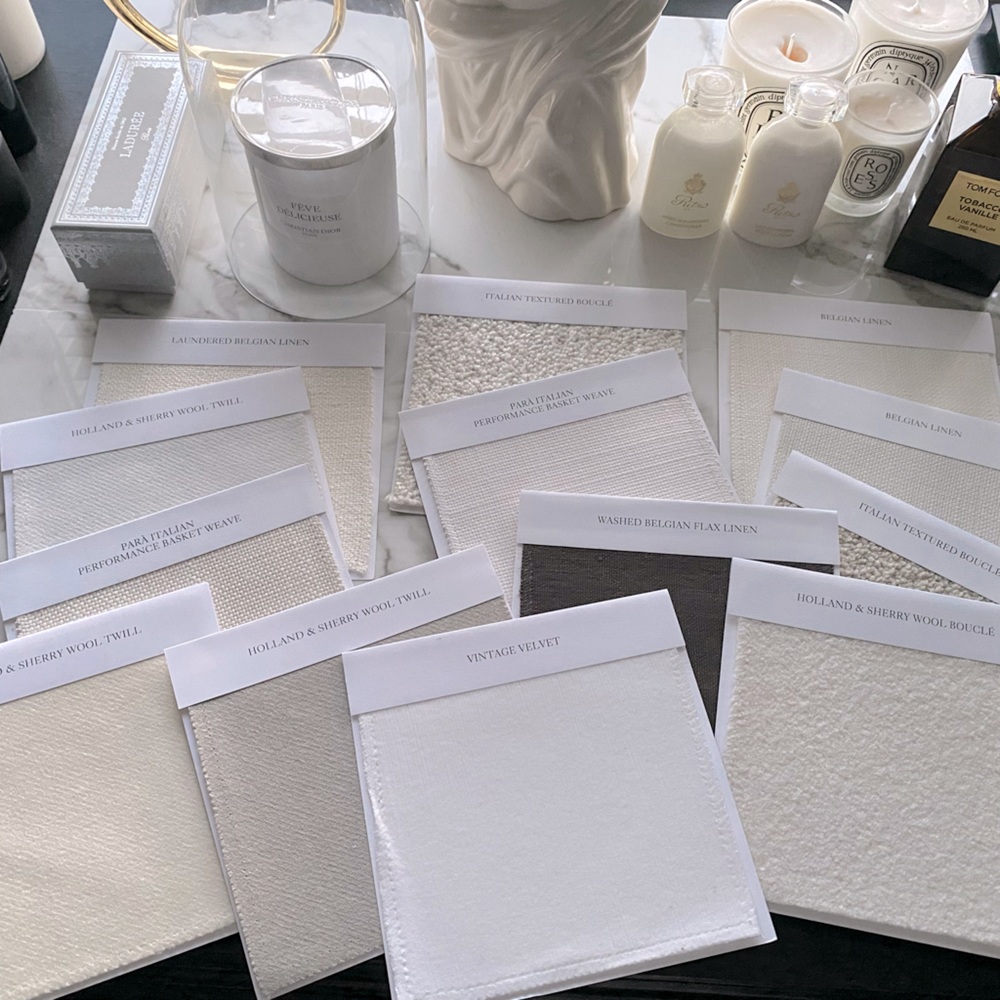 Restoration Hardware Fabric Swatches Gem